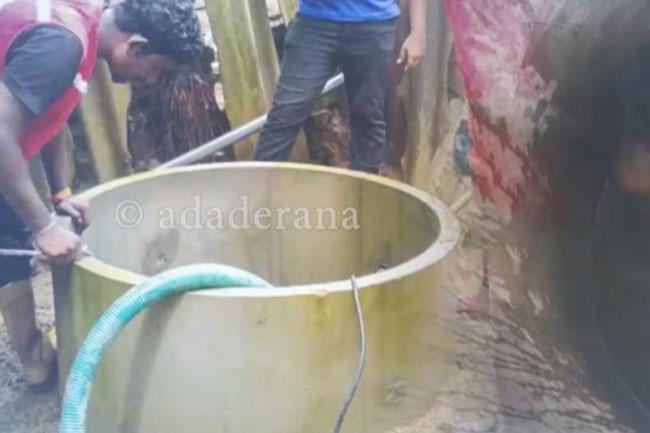 Purification of flood-affected wells commences across districts