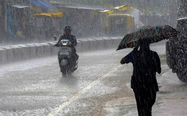 Fairly heavy rainfall expected in parts of the island