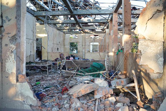 More than 30 dead after Myanmar military air strike hits hospital