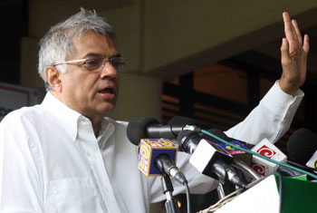 Ranil prepared to seek international help for SF release 