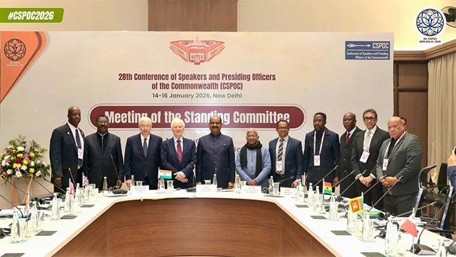 Sri Lanka’s Speaker participates in 28th CSPOC in New Delhi
