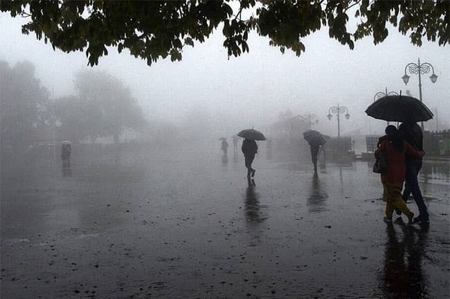 Fairly heavy rainfall expected in parts of the island