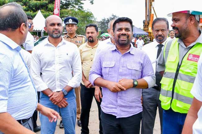 Construction of Gatambe Flyover resumes under President’s patronage