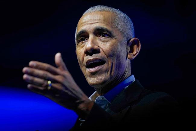 Obama addresses racist video shared by Trump depicting him as an ape