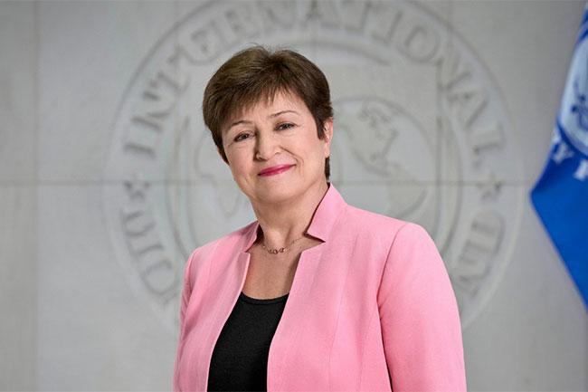 IMF Chief Kristalina Georgieva arrives in Sri Lanka 