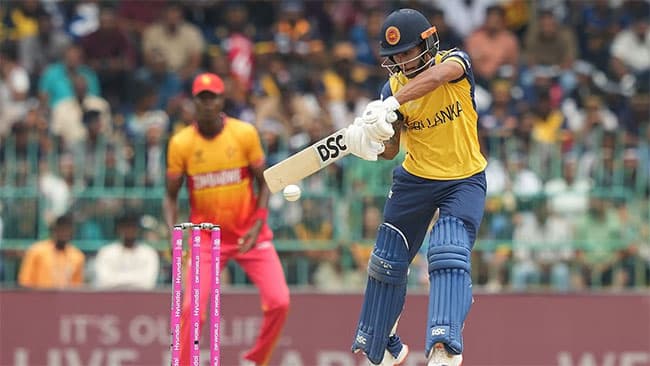 Sri Lanka set Zimbabwe a target of 179