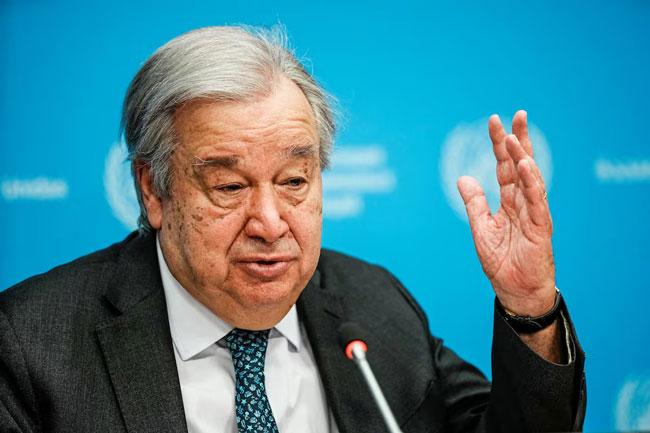 Human rights are under assault, says UN Secretary General