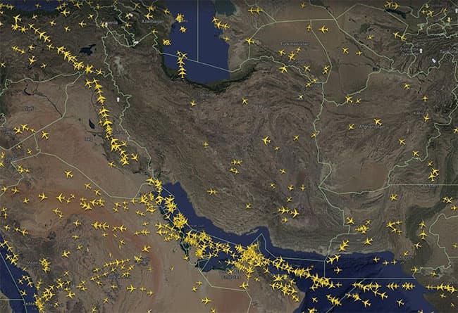 Israel, Iran close airspace for flights after strike on Tehran