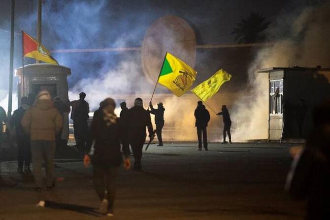 Iraqi militia claims drone attack targeting US troops in Baghdad