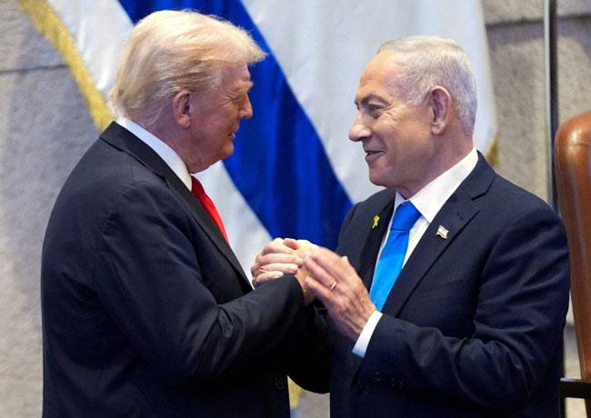 Trump says ending war will be ‘mutual’ decision with Netanyahu
