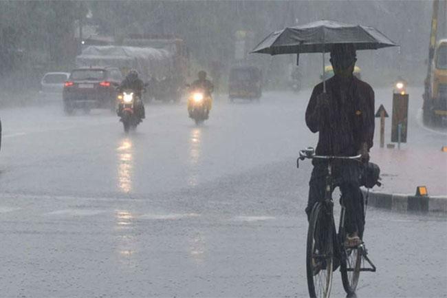 Showers expected after 2pm in several areas today
