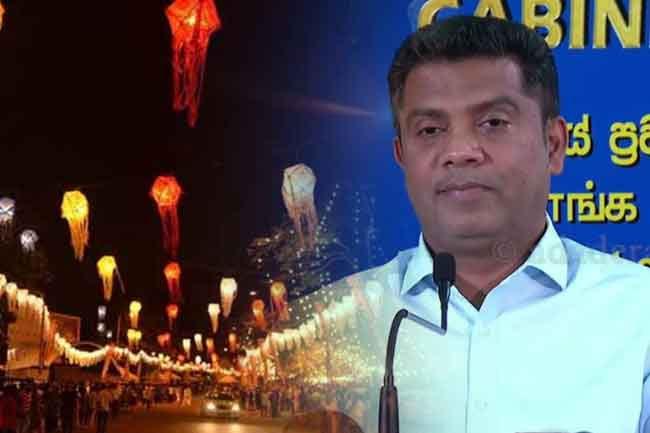 Energy crisis to impact Vesak and Poson festivals? – Cabinet Spokesman clarifies 