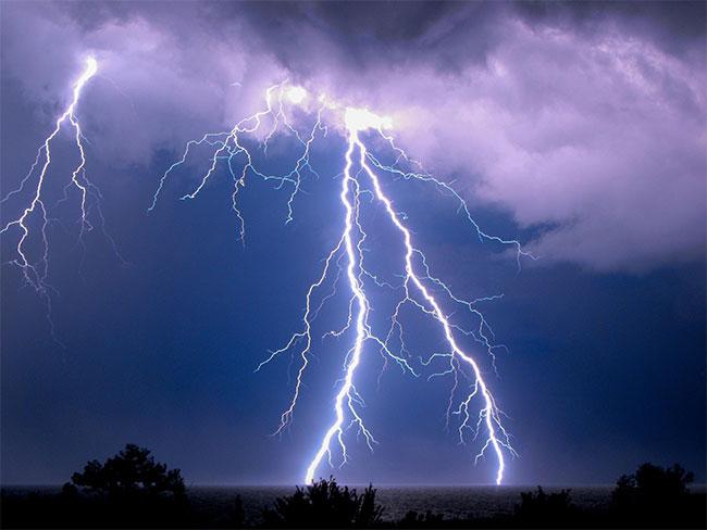 Advisory issued for severe lightning