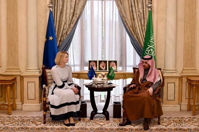 EU urges shift from ‘fragile’ US-Iran ceasefire to permanent peace during Riyadh mission