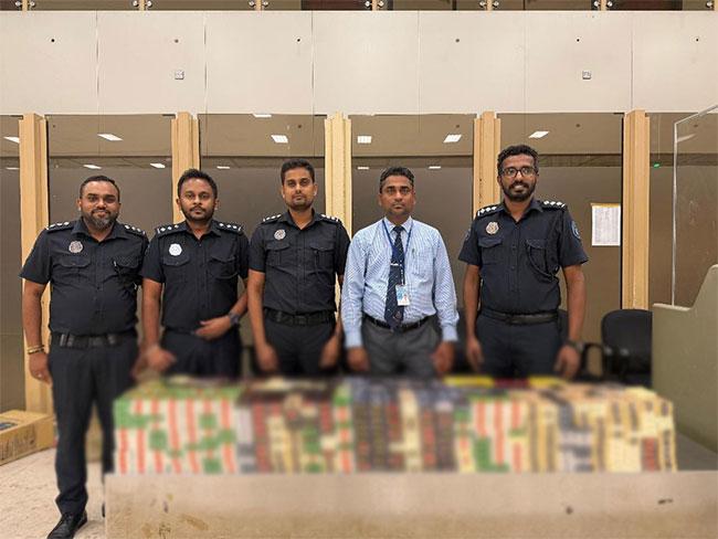 Chinese national arrested with cigarettes worth nearly Rs. 4 mln at BIA