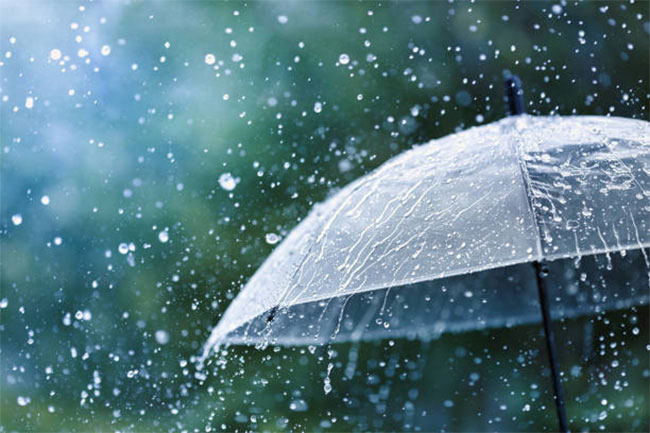 Fairly heavy rainfall expected in parts of the island today 