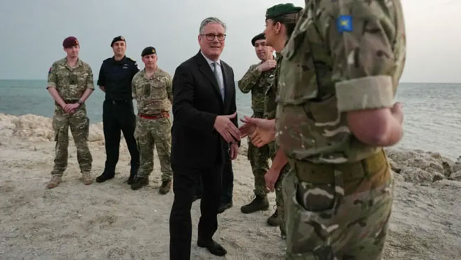 UK not supporting blockade of Iranian ports, says Starmer