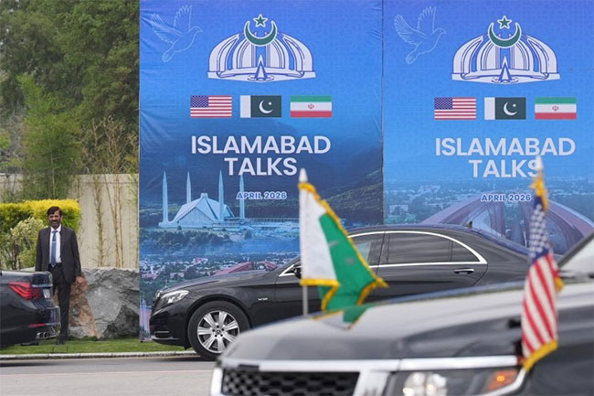 Pakistan says no dates set for second round of US-Iran talks