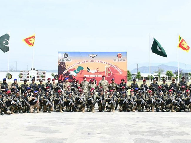 Pakistan, Sri Lanka kick off joint counter-terrorism exercise ‘Shake Hands-II’ at Tarbela