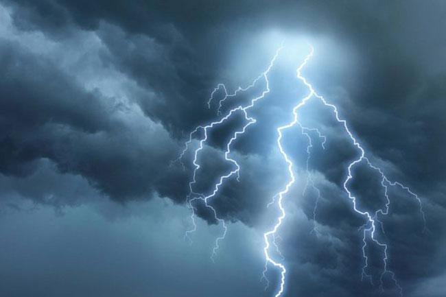 Advisory issued for severe lightning