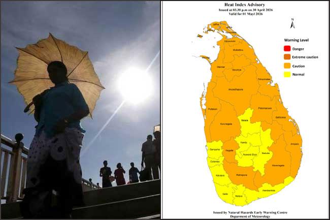 Warm weather advisory issued for several provinces