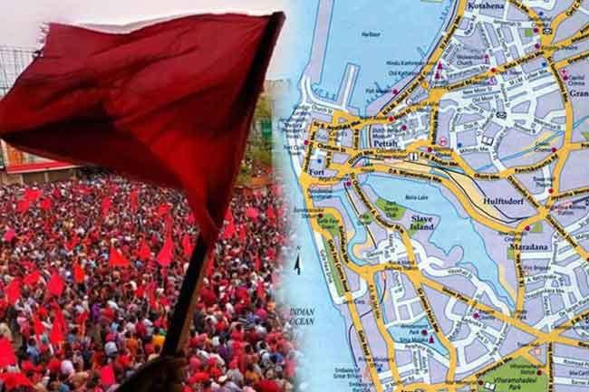 May Day rallies underway islandwide, Colombo at centre as special police security deployed
