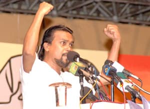 Ban wants situation normalized, Wimal continues fast