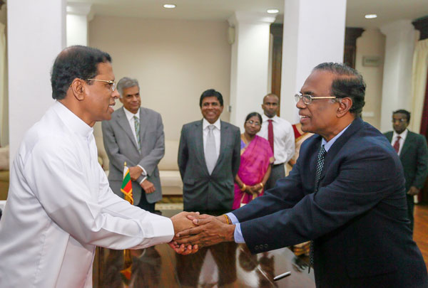 K. Sripavan sworn in as Chief Justice