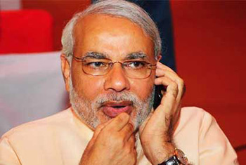 Modi calls Sirisena, extends best wishes for World Cup 2015