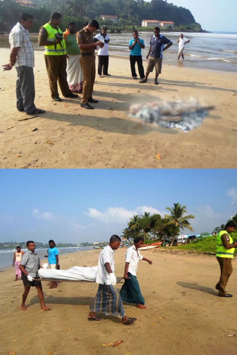 Body found washed ashore on Roomassala beach