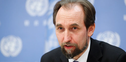 UN report on Wednesday; serious violations during last months of war - Zeid
