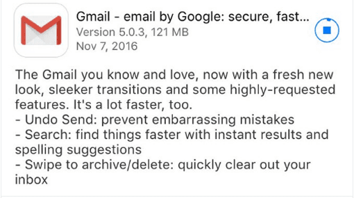 The Gmail app finally lets you un-send embarrassing emails
