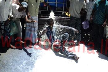 Dairy farmers protest as companies refuse to purchase their milk
