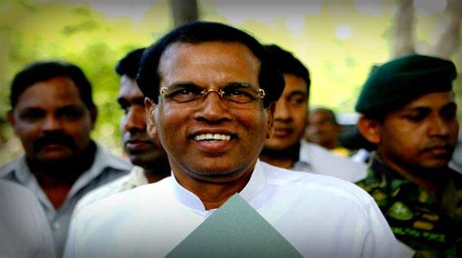 President Sirisena revamps his security ahead of polls