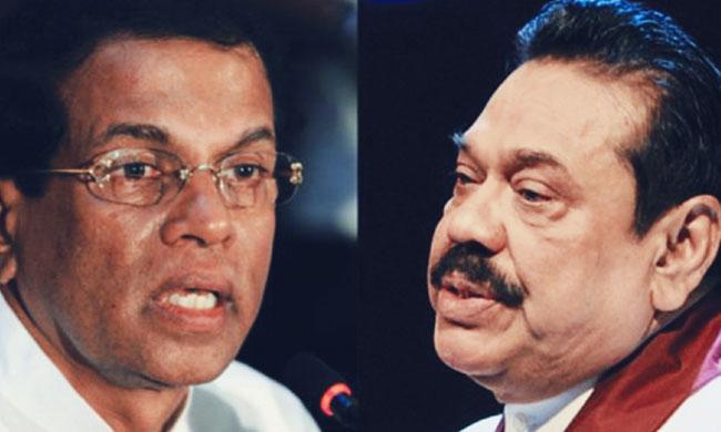 Maithripala refuses to give nomination to Mahinda - sources
