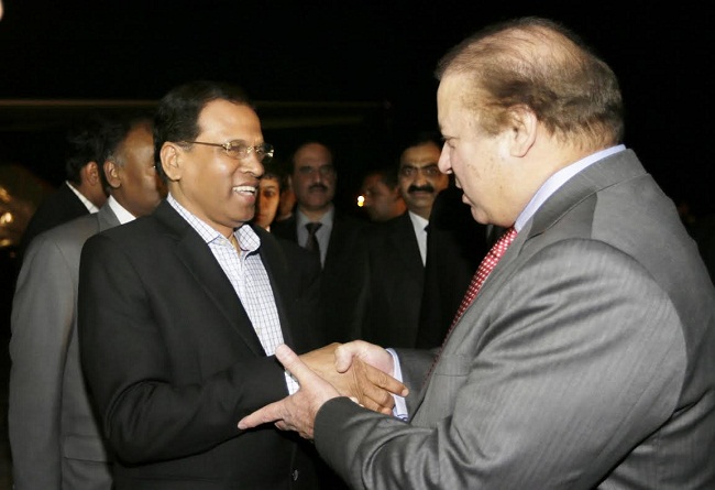 President arrives in Pakistan