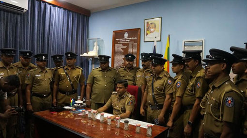 Two burglars arrested in Jaffna with gold