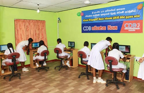 CDB propels rural IT literacy with school lab in Hambantota District