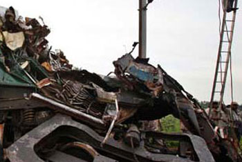 UPDATE: 45 injured, four critical following train collision