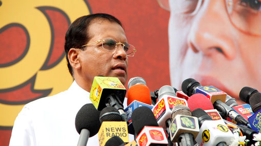 Sri Lanka needs a true human being, not a king – Maithripala 