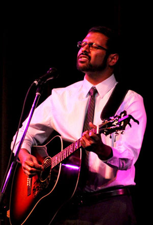 Sri Lankan-American singer Bhi Bhiman displays mordant humor in ‘Bhiman’