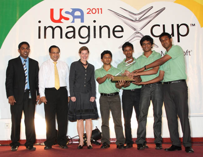 Team ‘PeraSoft’ from University of Peradeniya crowned winners of Microsoft Imagine Cup 2011