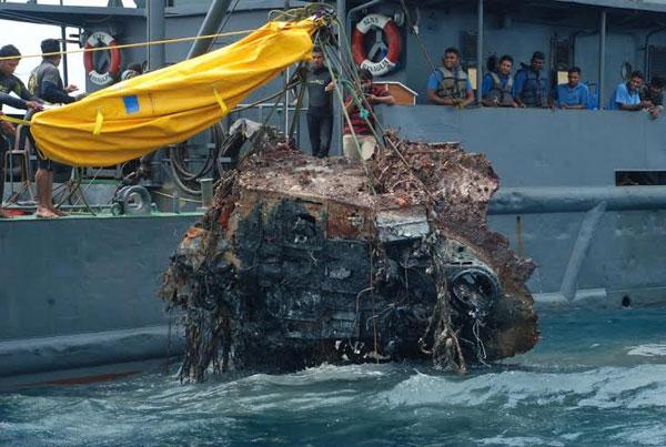 Salvaged debris identified as helicopter shot down in 1997