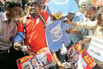 Pro-Tamil protestors besiege UNICEF office in India