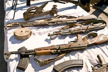 Weapons haul found in Trincomalee