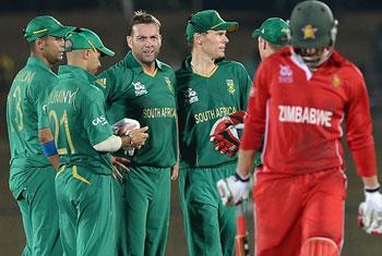 Zimbabwe dumped out by South Africa