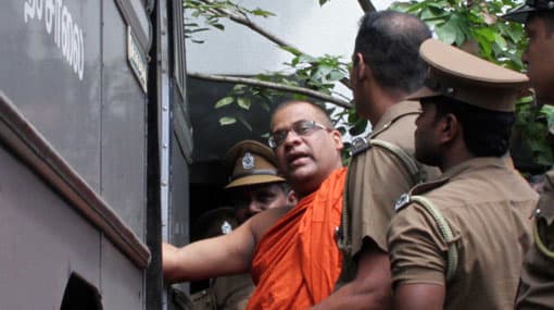Gnanasara Thero’s 6-month prison sentence suspended
