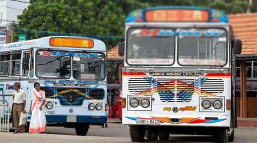 Private bus strike on route 174