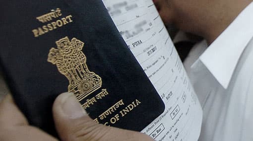 Sri Lankan caught with Indian passport