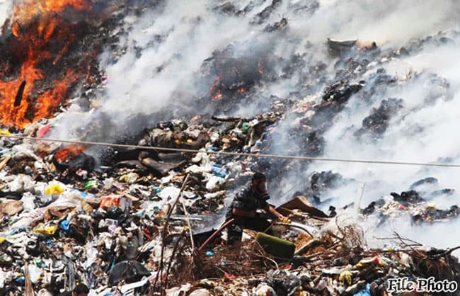  Fire in Bloemendhal garbage dump extinguished